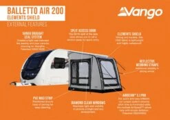 Vango Balletto Air 200 Awning 2023 -Vango balletto 200 infographic 1