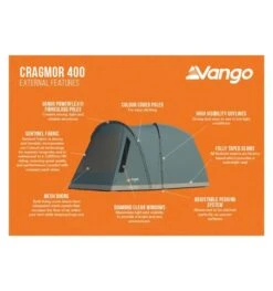 Vango Cragmor 400 (Poled) Tent 2023 -Vango cragmor 400 image 3