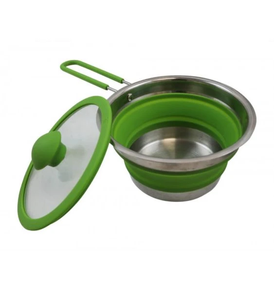 Vango Cuisine 1L Saucepan - Green 4 Vango Cuisine 1L Saucepan - Green - Image 2