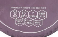 Vango Ember Single Sleeping Bag - Arctic Dusk -Vango ember single arctic dusk image 5