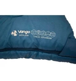 Vango Evolve Superwarm Sleeping Bag - Double -Vango evolve double bag 34