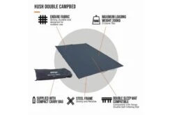Vango Hush Camp Bed - Double -Vango hush double campbed 5