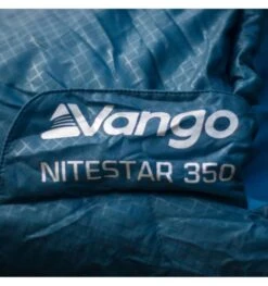 Vango Nitestar Alpha 350 Sleeping Bag - Blue -Vango nitestar alpha 350 blue 3