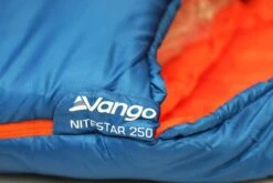 Vango Nitestar Alpha 250 Single Sleeping Bag - Classic Blue -Vango nitestar alpha 250 classic blue image 3