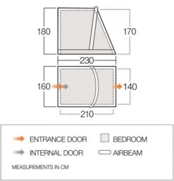 Vango ProShield Tall Annexe -Vango proshield tall annexe dimensions image updated
