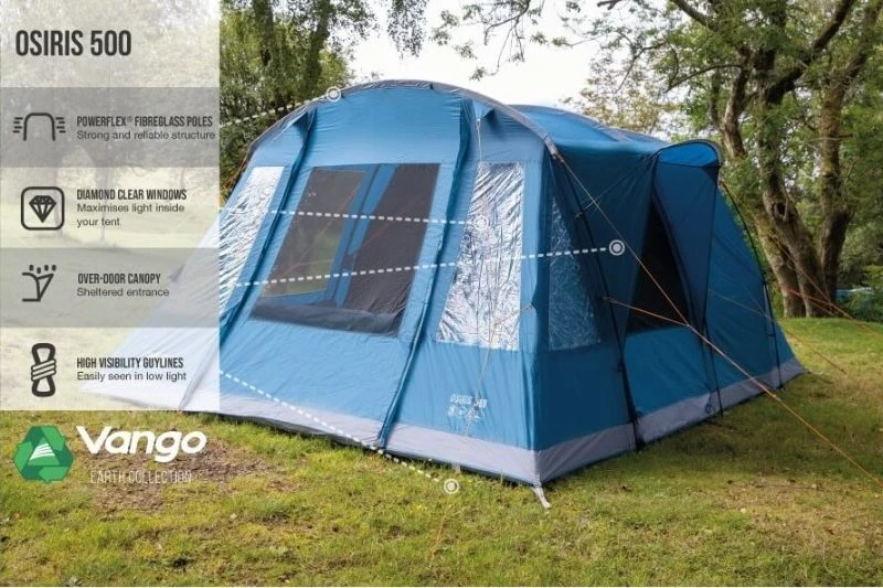 Vango Osiris 500 (Poled) Tent 2022 7 Vango Osiris 500 (Poled) Tent 2022 - Image 5